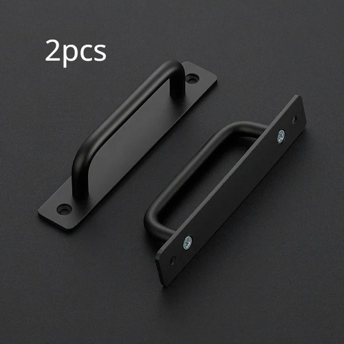 2pcs black door - pull, handles