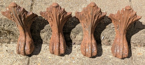 Set vintage cast iron - set, claw