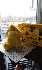 Selfridges Exclusive Yellow Eeyore Plush  BNWT Limited Edition 