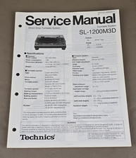 Technics Turntable SL-1200M3D