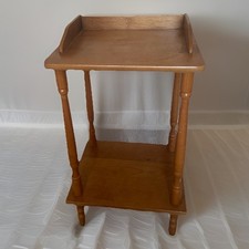 Mid Century Oak End Table /