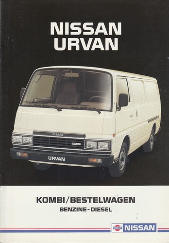 Brochure nissan urvan - nissan,