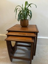 G Plan Astro Teak Mid Century Retro Nest of 3 Coffee Side Tables