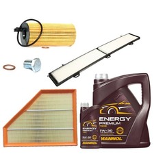 6L 5W30 & CABIN AIR OIL FILTER