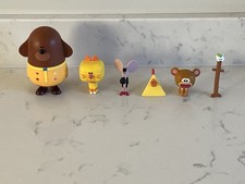 CBeebies Hey Duggee Figure & 5 Rare Figures - Chick Monkey Enid Mouse Stick