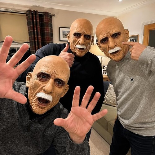 Halloween realistic old man - realistic,