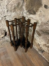 VICTORIAN SOLID OAK UMBRELLA STAND