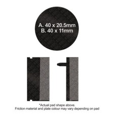 EBC Motorcycle Brake Pads AF15