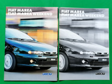 1997 FIAT MAREA & WEEKEND Sales Brochure & Specifications - HLX ELX SX TD 