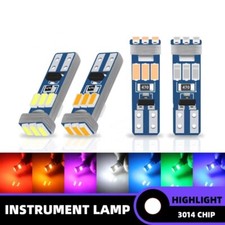 T5 286 3014 LED 12V Car Dashboard Gauge Light Speedometer Bulb Clock Wedge Lamps