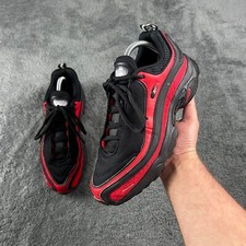 Reebok DMX Daytona Red/Black UK 7 Lace Up Hip Hop Y2K Casual Skater