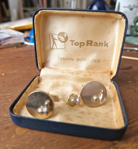 Vintage top rank tenpin - top,