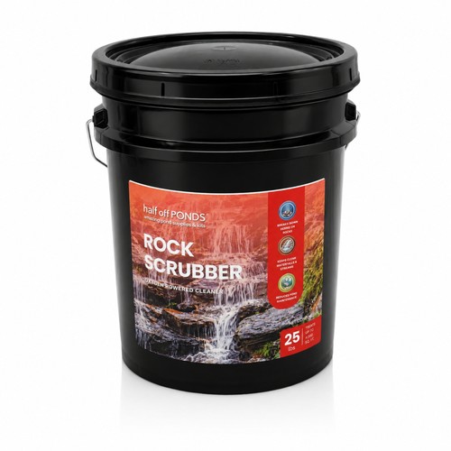 Half off ponds rock scrubber - off,