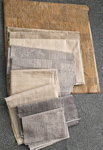 Upholstery fabric remnants - fabric,
