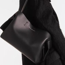 Acne Bow Tote Bag New Hand Bill of Lading Shoulder Slung Bucket Bag Women's