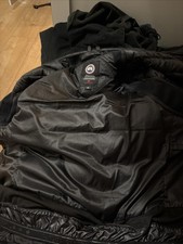 Canada Goose Mens Black Down