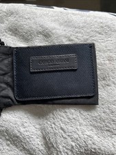 Giorgio Armani Perfumes -  Fabric & Leather Credit Card Holder With Dust Cover
