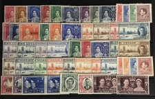 British Commonwealth George VI Omnibus Sets Collection MH