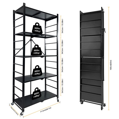 Tier mobile storage shelf - mobile,