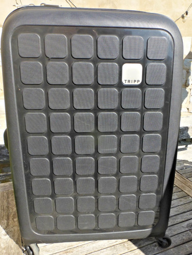 Tripp black large hard - black, hard-shell