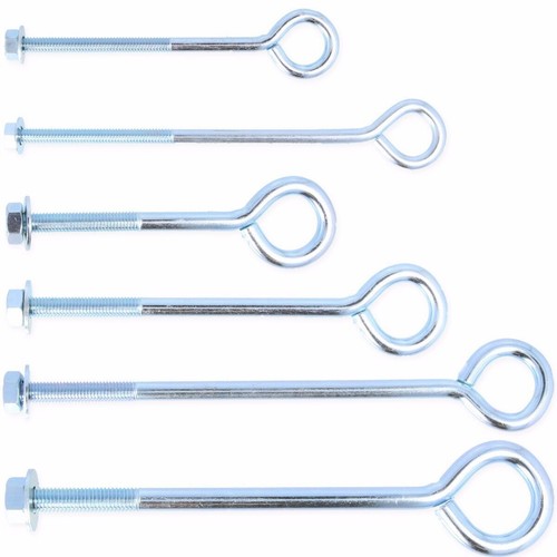 Straining eye bolts nuts - eye,
