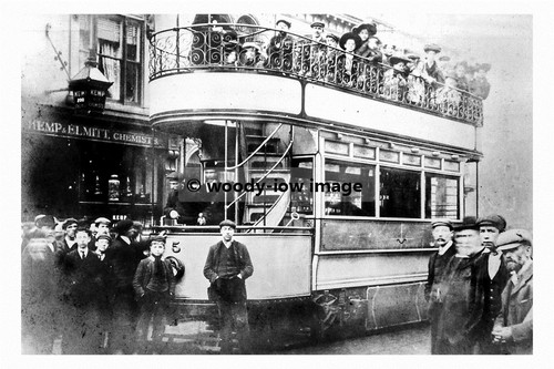Pt7589 lincolns 1st tram - pt7589,