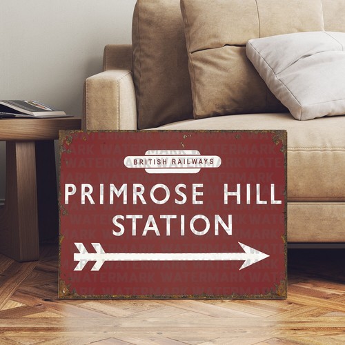 Vintage style english - vintage, railway