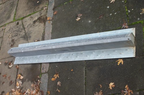 Steel cavity wall - cavity,