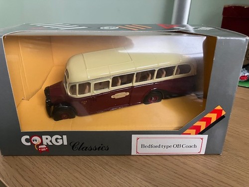 Corgi bedford type coach - bedford,