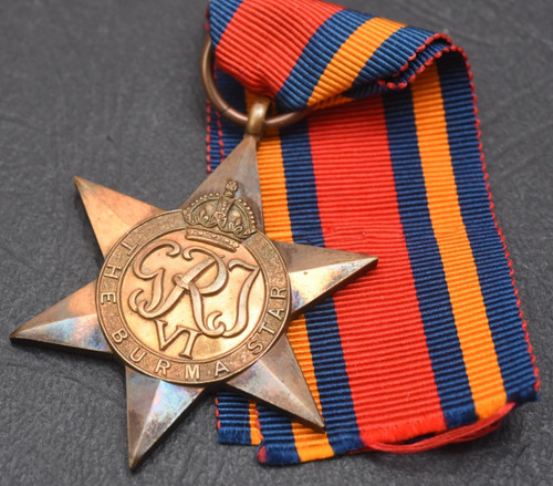 Ww2 medal the burma star - medal,