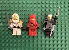 Lego Ninjago Minifigures X 3