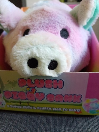 Plush piggy bank pastel - piggy,