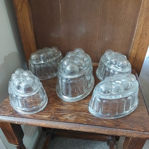 Vintage glass jelly - 5, x