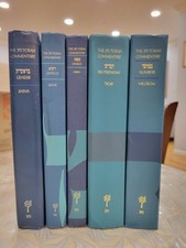 5 VOLUMES JPS TORAH COMMENTARY