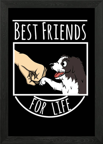 Havanese best friends framed - best,