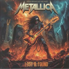 METALLICA - Lost & Found: Radio Broadcast Archives - Vinyl (clear vinyl LP)