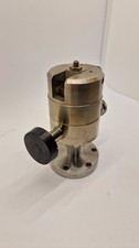 VacGen MD6 Right Angle Variable Leak Valve Rotatable Conflat High Vacuum