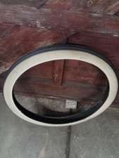 Velosolex Velo Solex moped cycle motor 1.75 X 19 Reinforced white wall tyre.NEW