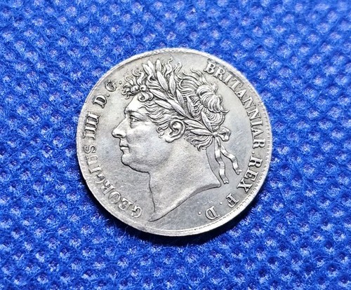 1827 maundy fourpence george - 1827,