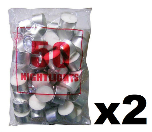 100 pack candles - candles, tea