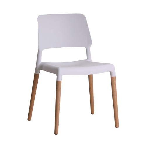 Riva white dining chairs set - riva,
