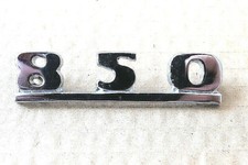 850 CAR BOOT BADGE ALA 6694 for CLASSIC Mk.1 850cc MINI COOPER S. NEW, PERFECT 