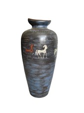 West German Vase Hans Welling For Ceramano West The Pergamon XXL Fat Lava Vase