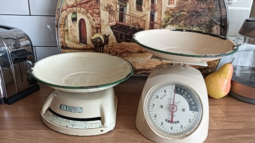 Vintage salter kitchen scales - salter,