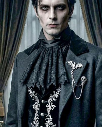 Jabot neck ruffle - jabot, lace