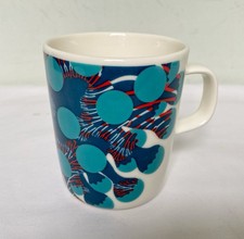 MARIMEKKO Merivuokko Sea Anemone Coffee Oiva Mug 250ml Designer Art VGC