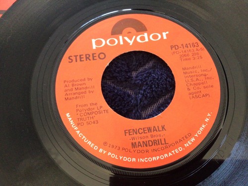 Mandrill fence walk vinyl - 7",