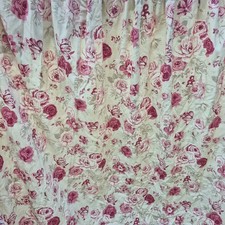 Pair Vintage Lined Curtains