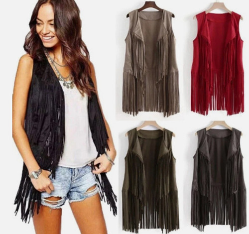 Women cowgirl cowboy tassel - cowgirl,