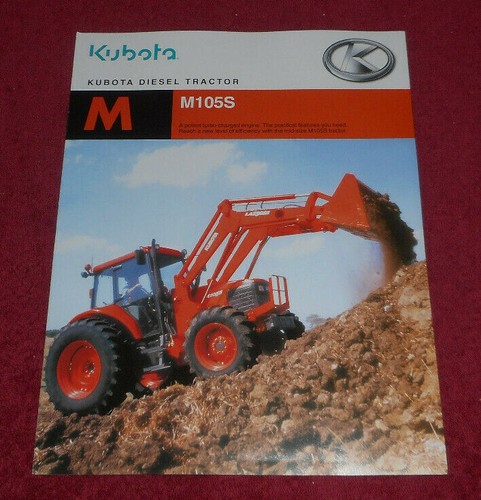 2004 kubota m105s diesel - kubota,